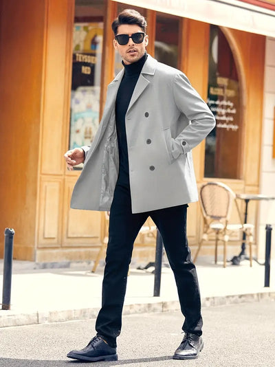 Eleganter Trenchcoat für Männer