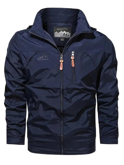 Wasserdichte & winddichte Kapuzenjacke - Casual Nylon Outdoor