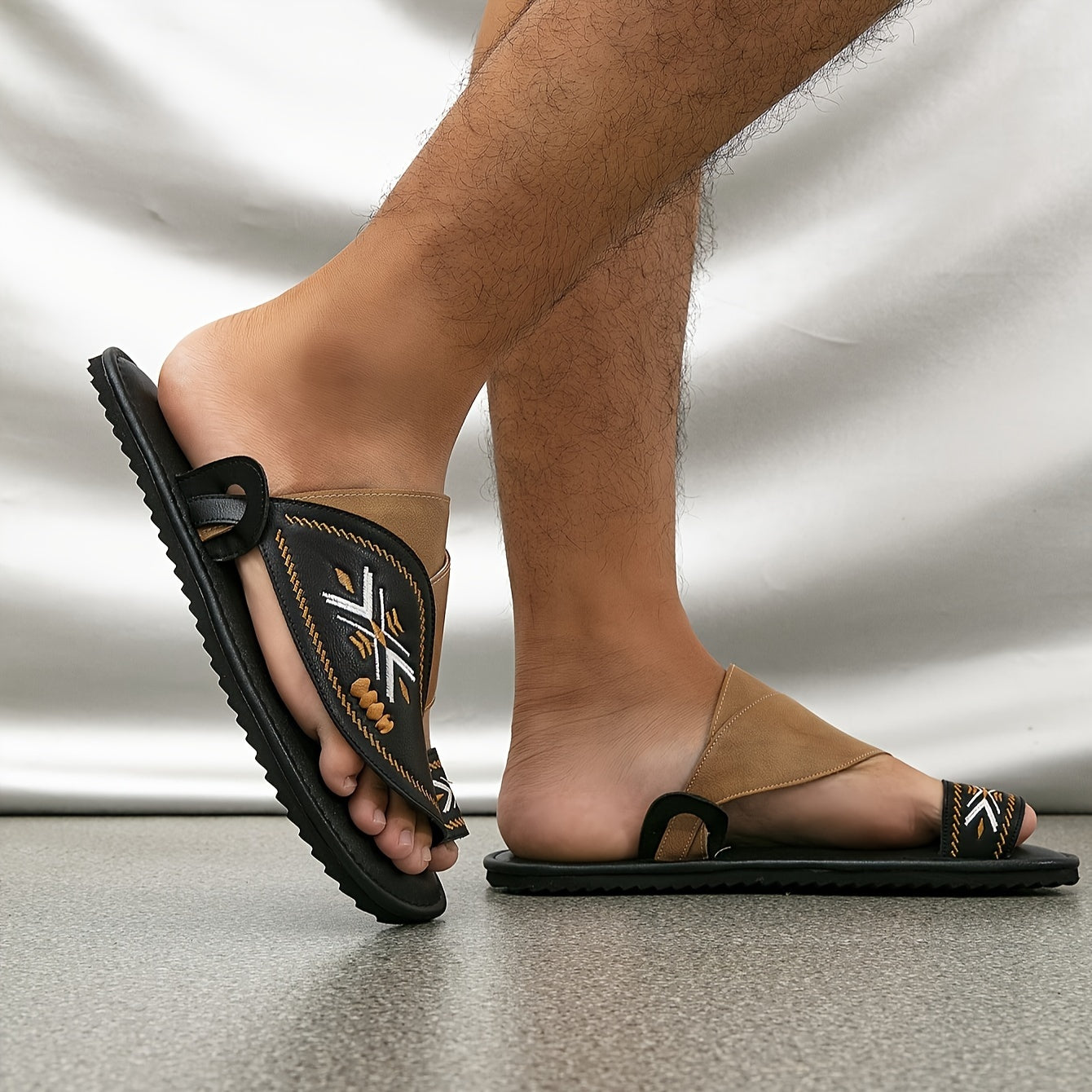 Sommer Slide-Sandalen für Herren – Lässige, atmungsaktive & rutschfeste Outdoor