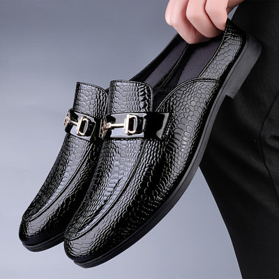 Herren Slip-On Loafers – Elegante Anzugschuhe mit Mikrofaser-Obermaterial