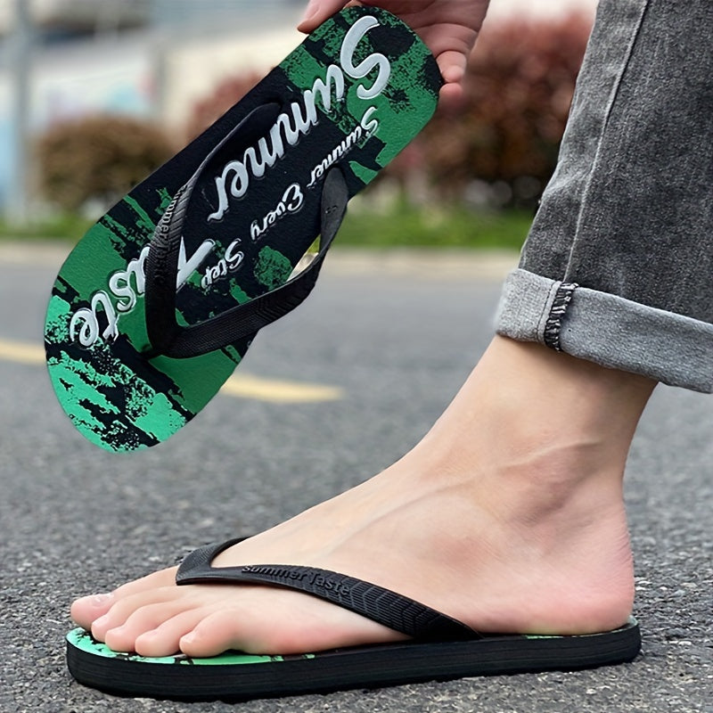 Damen Leichtes Lässiges Sommer Sandalen – Stylisch, Graffiti-Design & Bequem