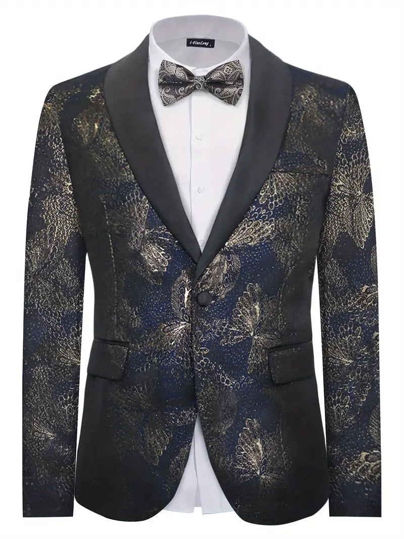 Eleganter Blazer aus Jacquardgewebe