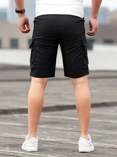 Aktive Cargo-Shorts aus Stretchstoff