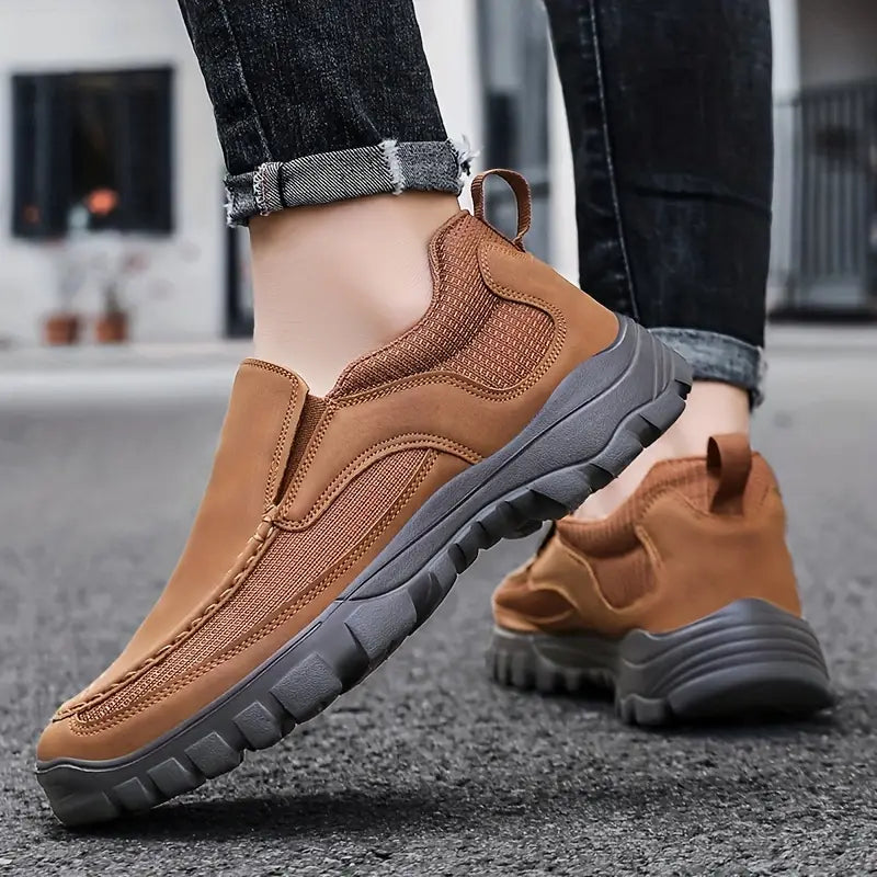 Widerstandsfähige, rutschfeste, bequeme, lässige Slip-On-Wanderschuhe