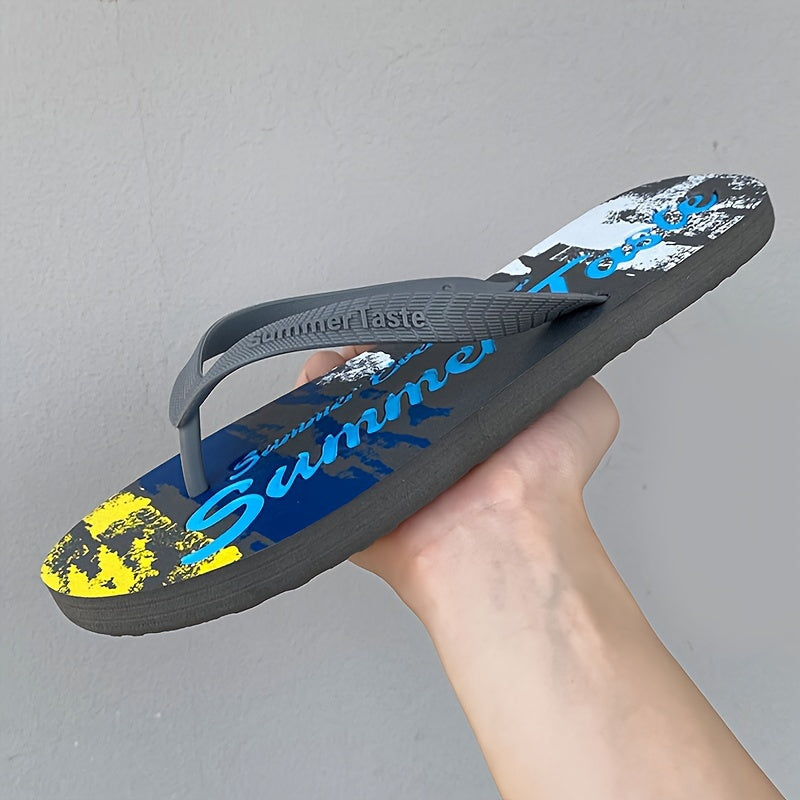 Damen Leichtes Lässiges Sommer Sandalen – Stylisch, Graffiti-Design & Bequem