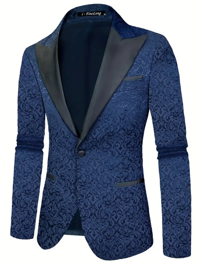 Eleganter Blazer aus Jacquardgewebe