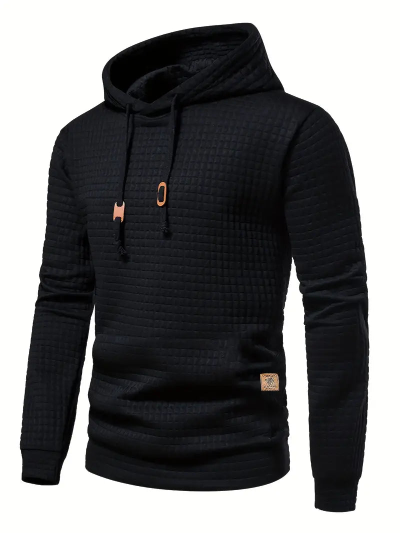 Herren Casual Pullover Sweatshirt mit Kapuze Streetwear für Frühling Herbst