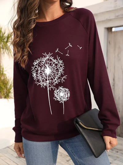 Wunderliche Löwenzahn Träume Sweatshirt