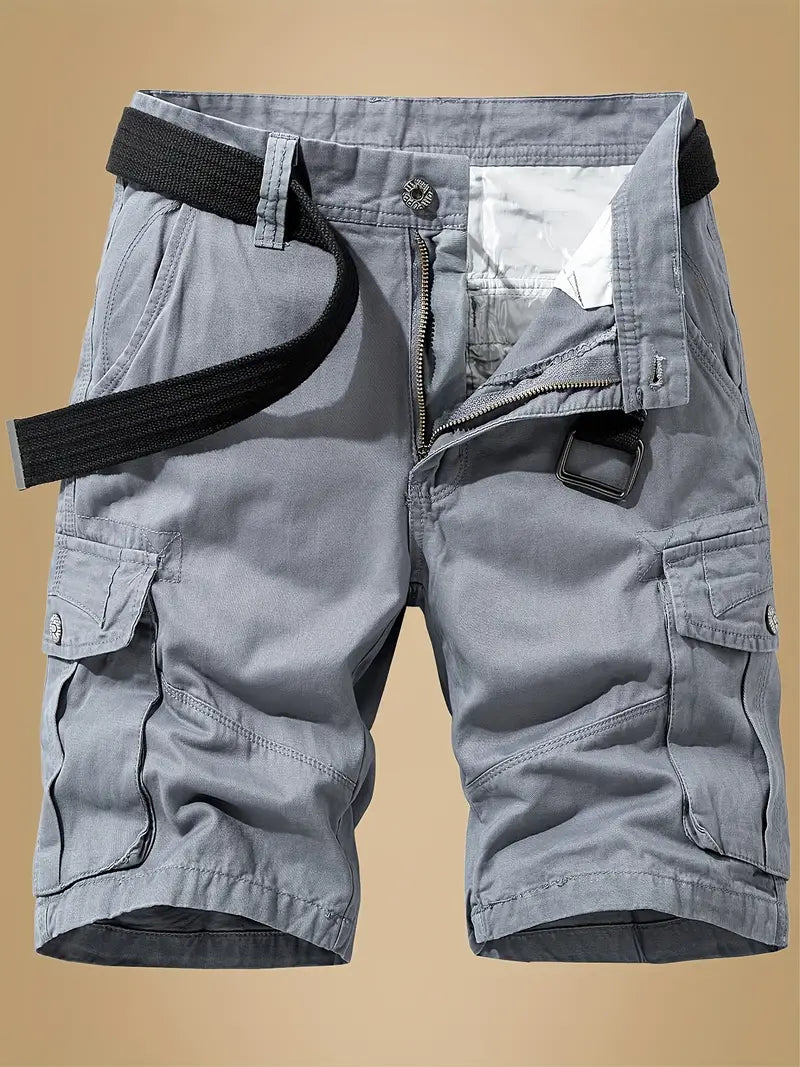 Massive Cargo-Baumwoll-Sportshorts