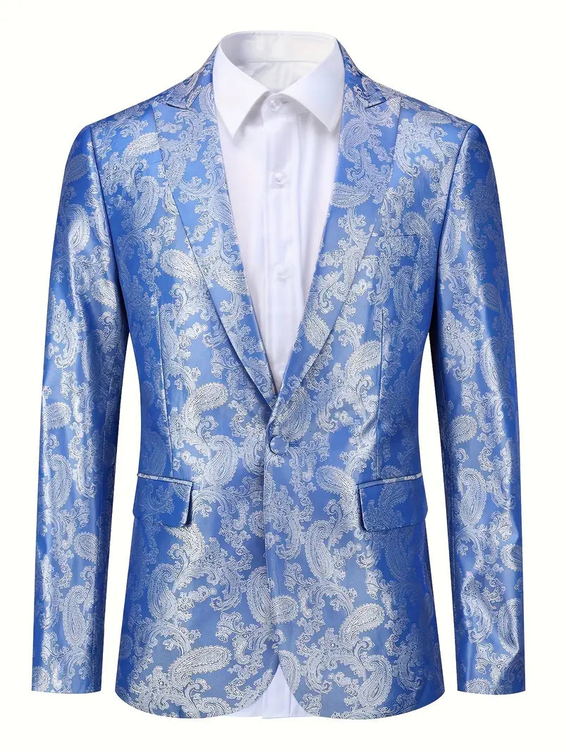 Jacquard-Blazer Eleganter Anzug