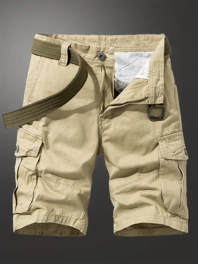 Massive Cargo-Baumwoll-Sportshorts