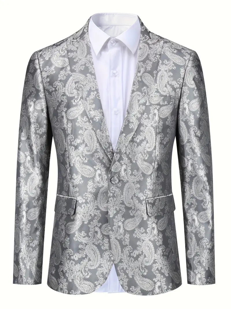 Jacquard-Blazer Eleganter Anzug