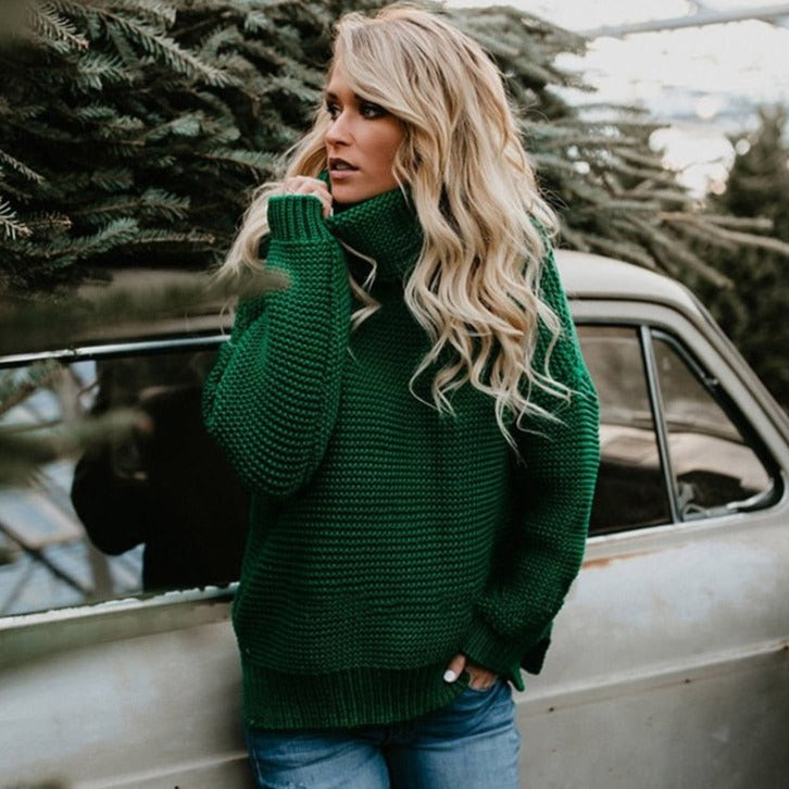 CozyChic Eleganz: Layne Rollkragenpullover