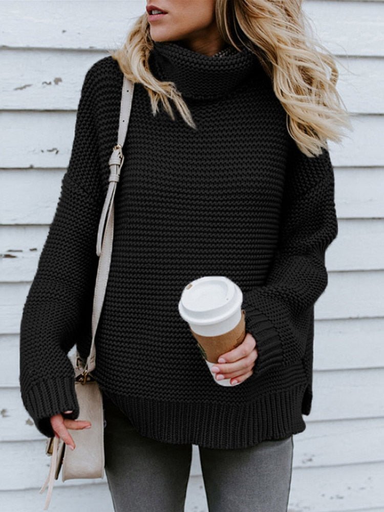 CozyChic Eleganz: Layne Rollkragenpullover