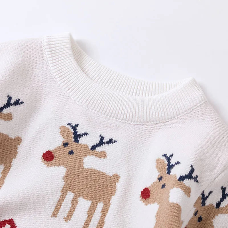 Winter-Slouchy-Sweater für Kinder