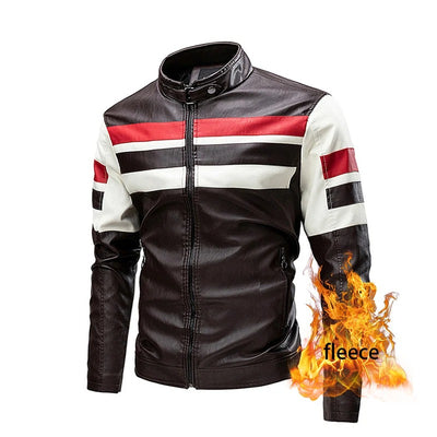 Andy - Motorrad-Lederjacke für Männer