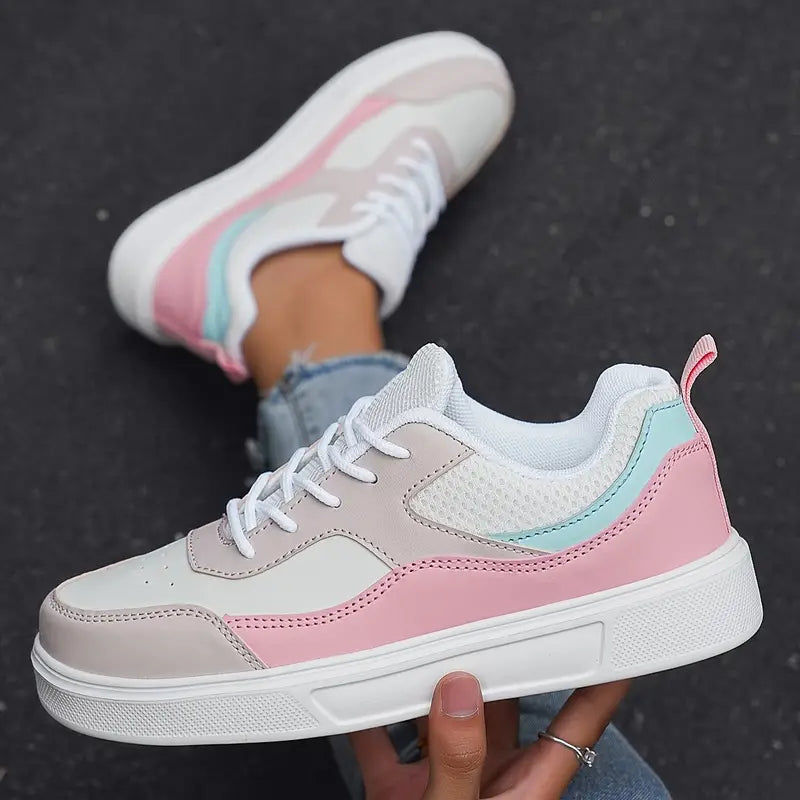 Colorblock-Skate-Schuhe für Frauen