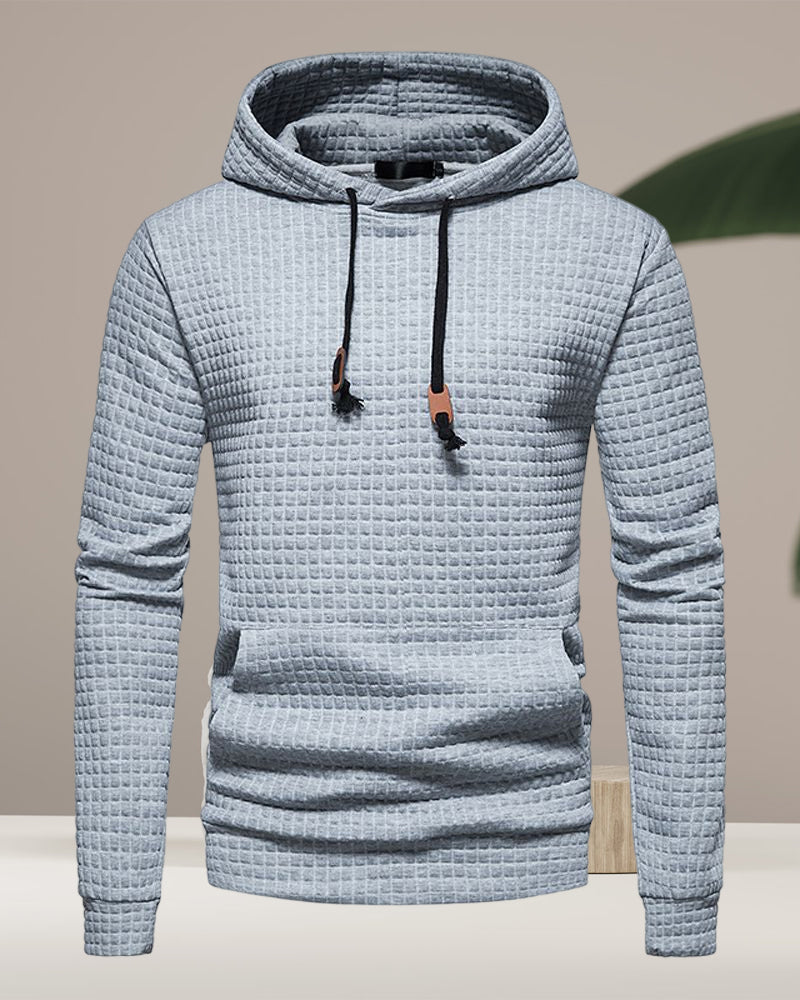 Pullover Solid Hoodie