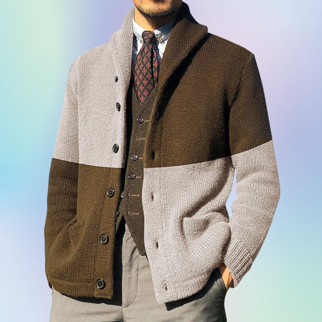 Eugene | Strickstrickjacke mit Taschen