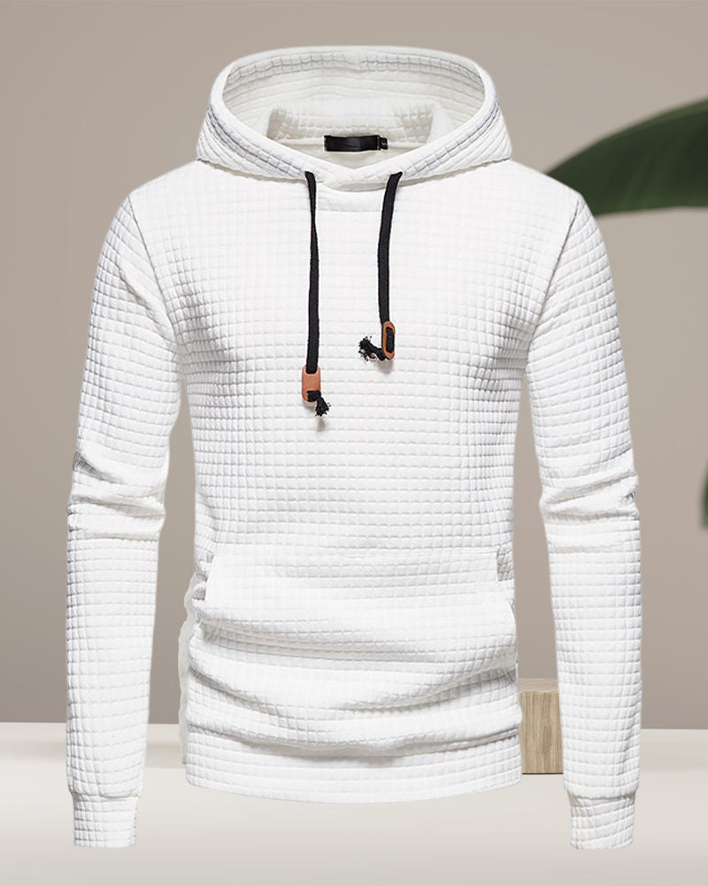 Pullover Solid Hoodie