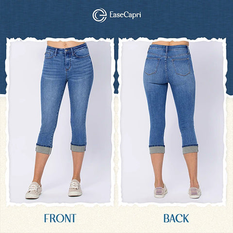 Denim Capri in Übergröße