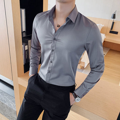 Moskov | Slim Fit Langarm