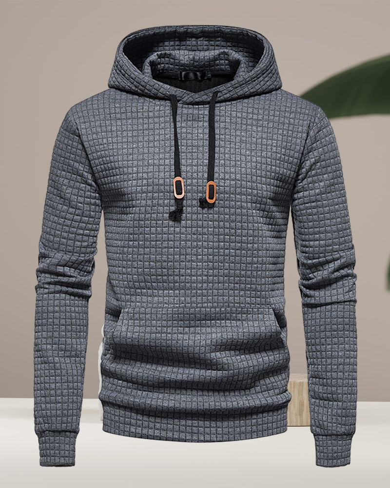 Pullover Solid Hoodie