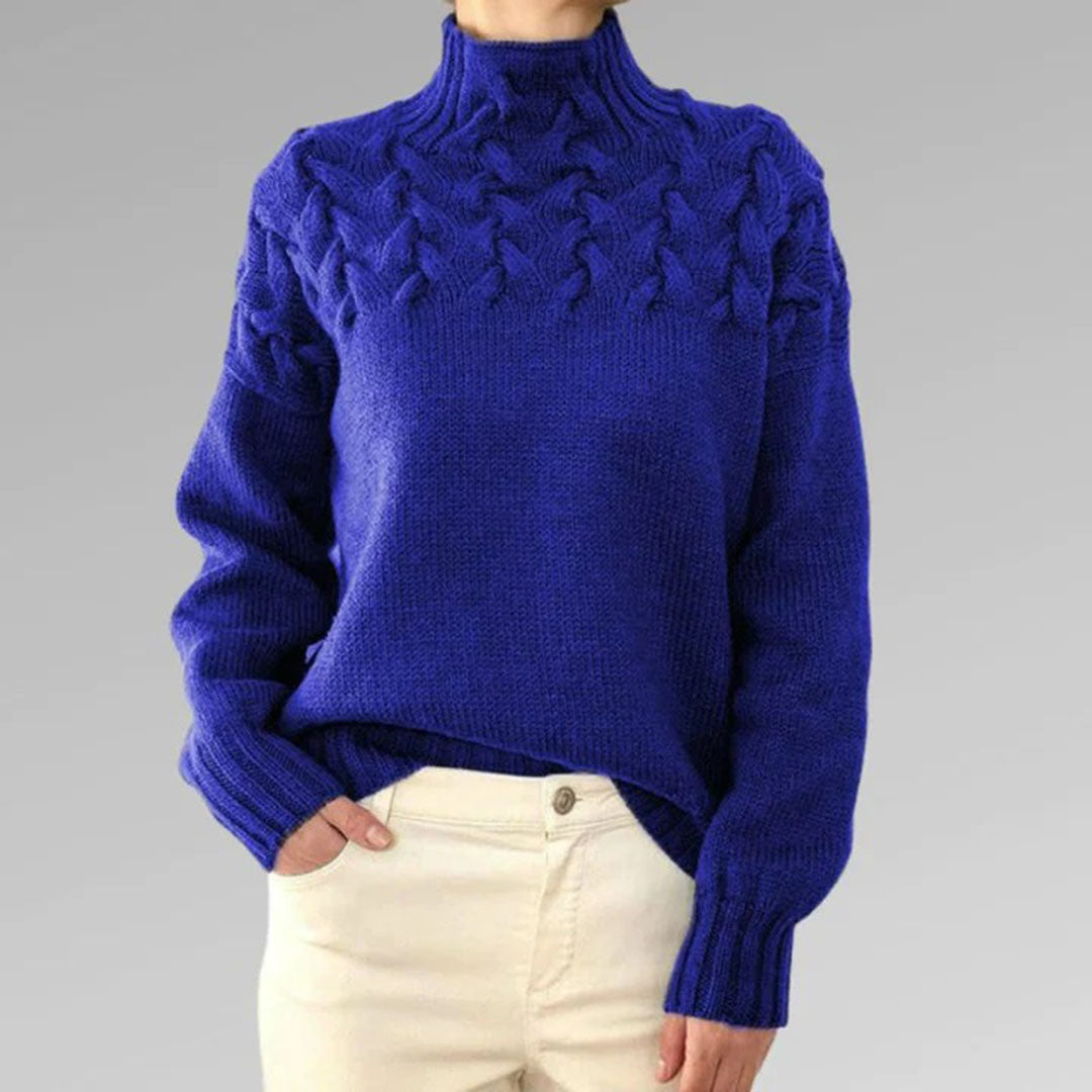 SANSA - Eleganter Pullover mit Rollkragen