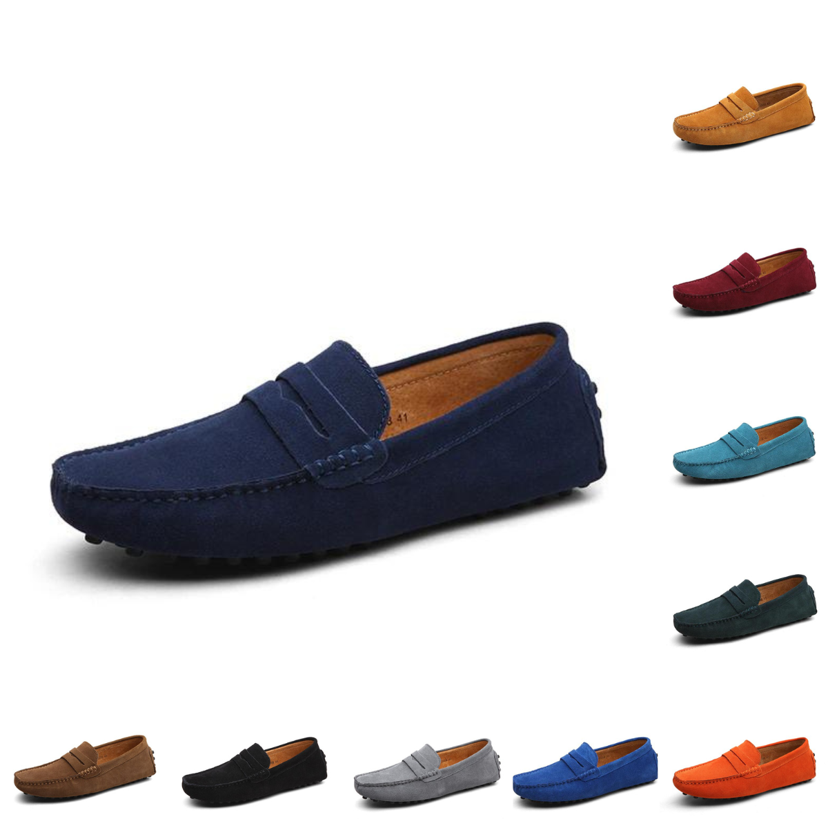 Amigo - 2024 Hochwertige Leder Halbschuhe Slip On