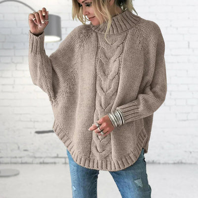 Nelly | Rollkragenpullover Twisted Loose Sweater