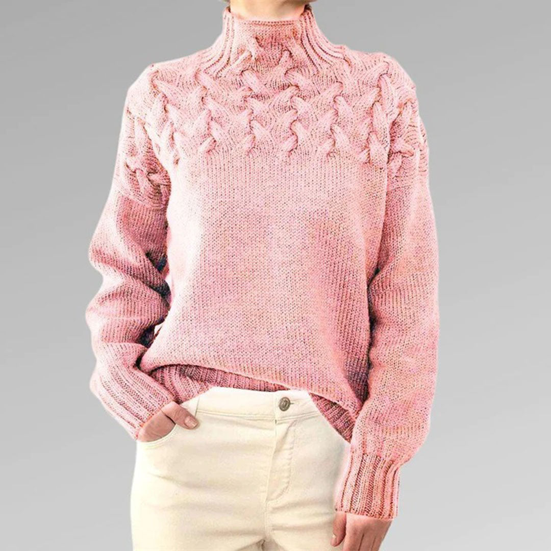 SANSA - Eleganter Pullover mit Rollkragen