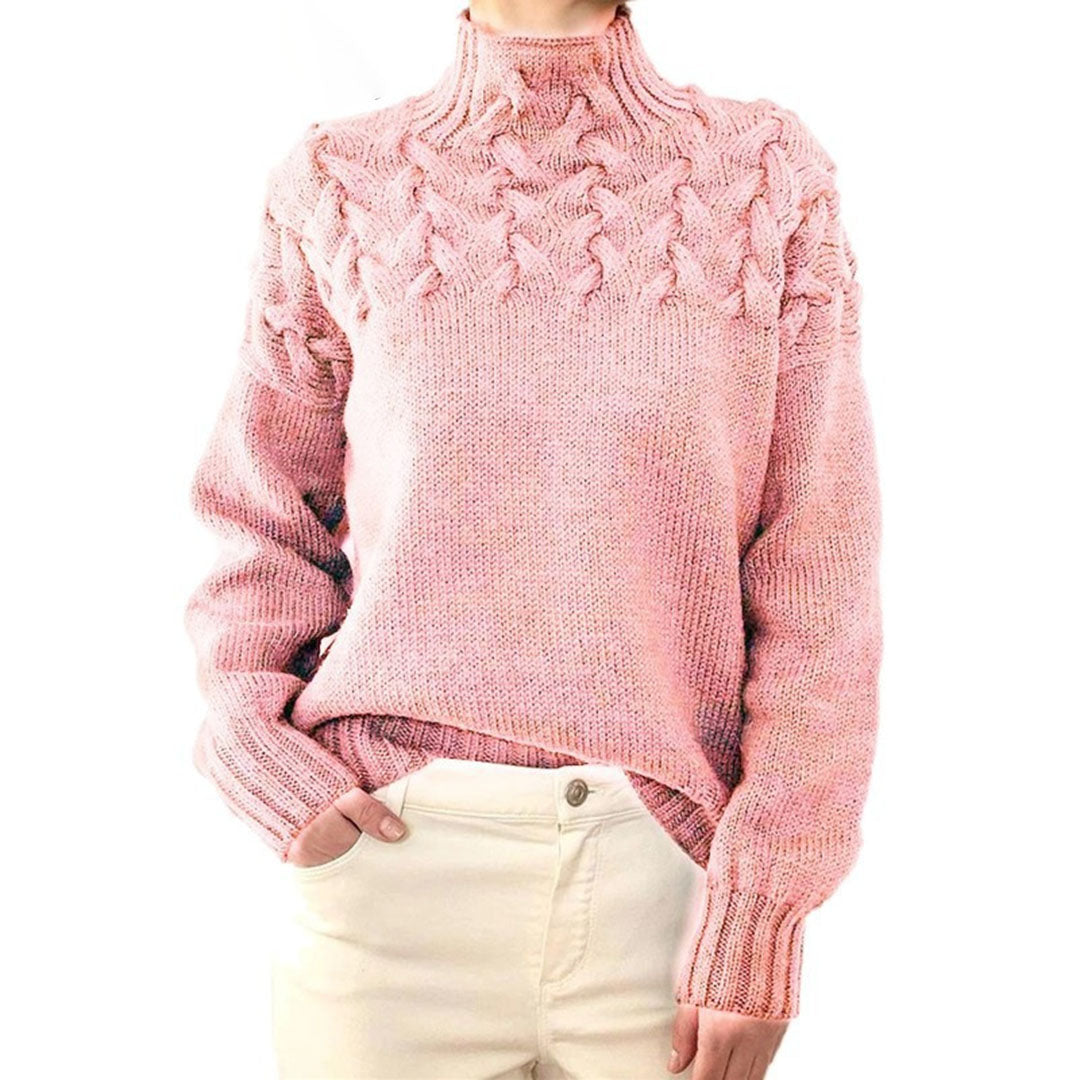 SANSA - Eleganter Pullover mit Rollkragen