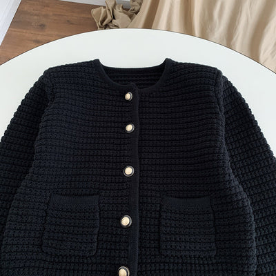 Strickjacke mit Taschen -DORI