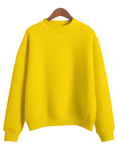 Damen-Sweatshirt mit Rundhalsausschnitt - TOMIE