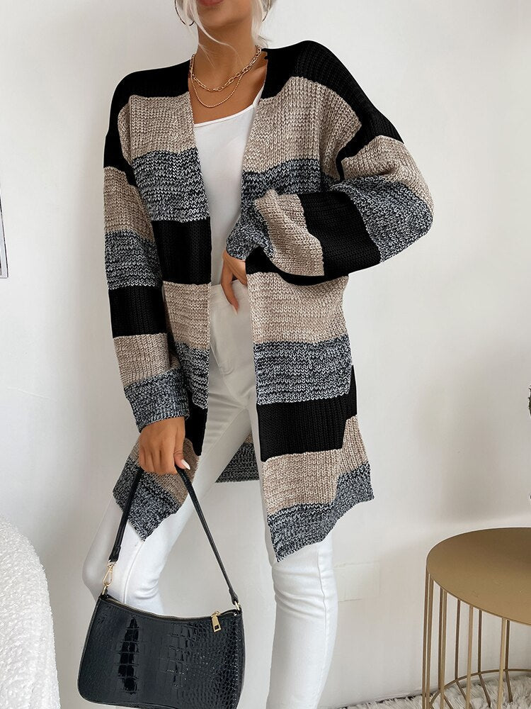 Sophia - Lange Strickjacke für den Herbst